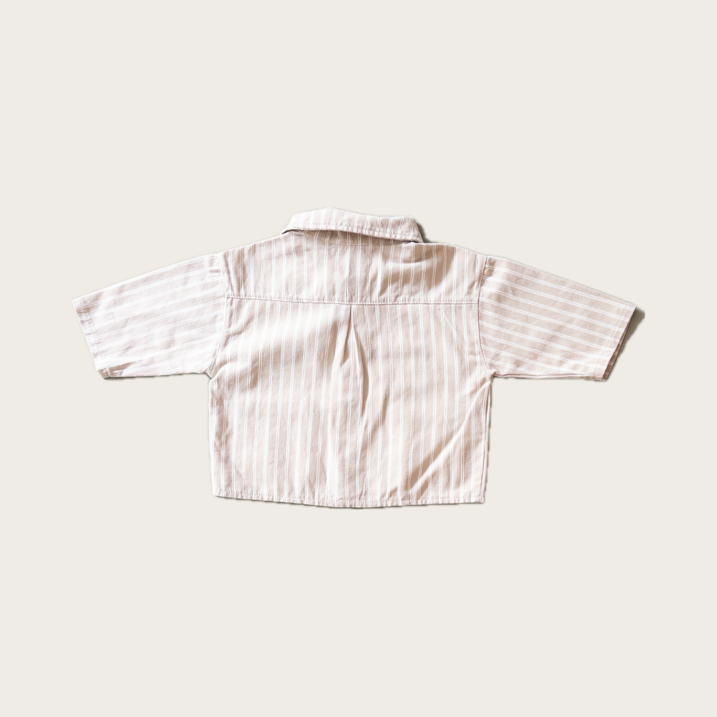 Ecru Striped Jacket
