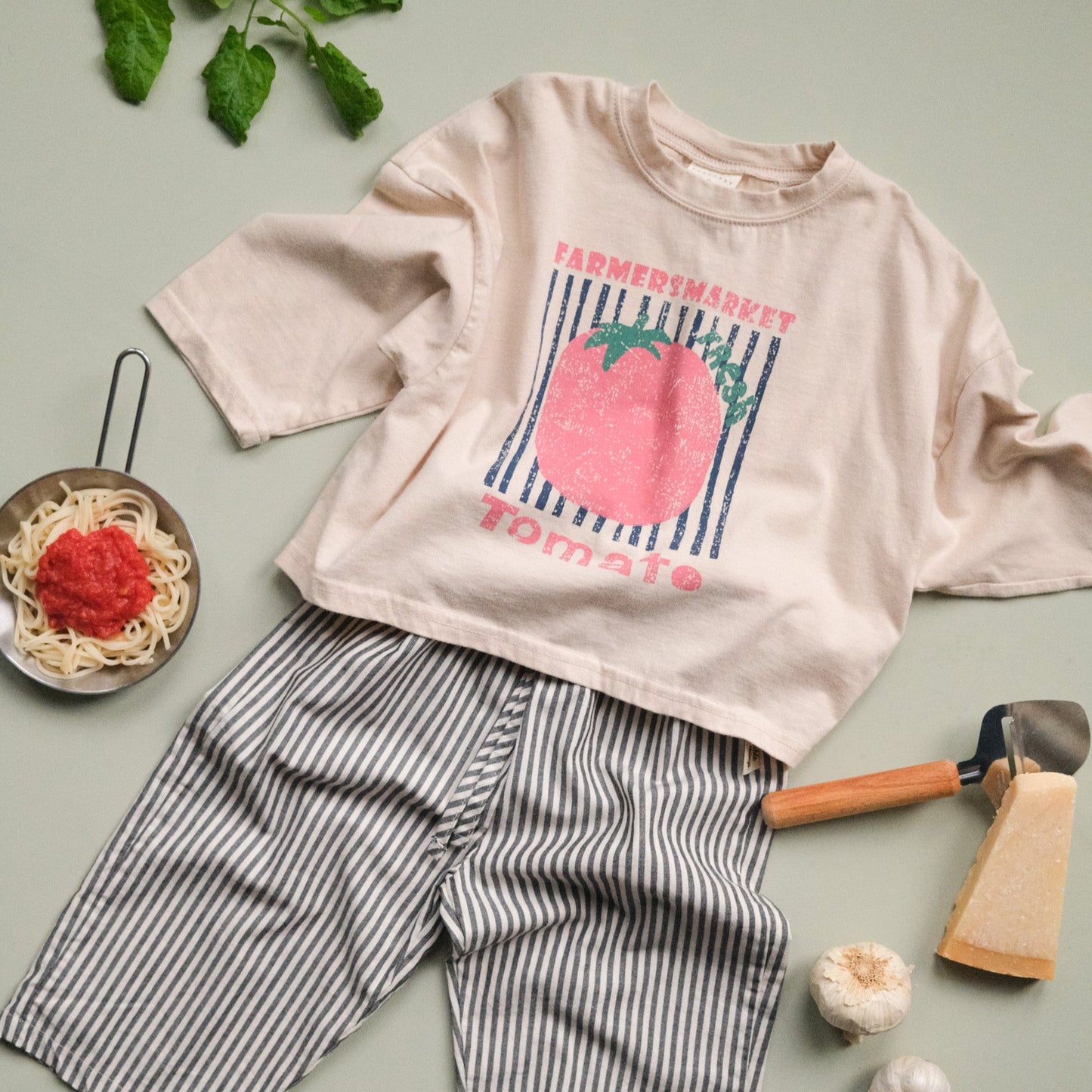 Tomato Long Sleeved Top