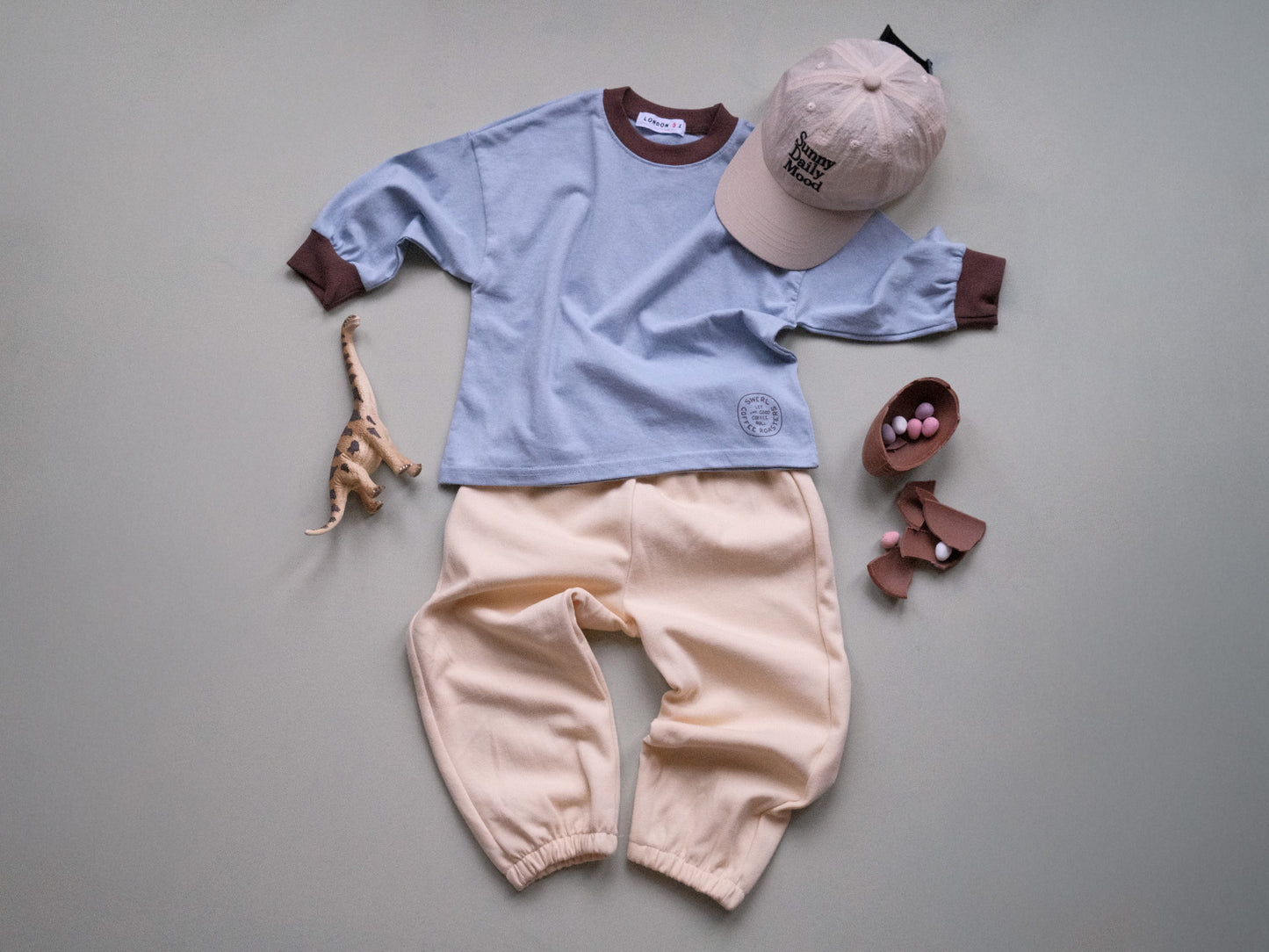 Long Sleeve Coffee Kids T Shirt