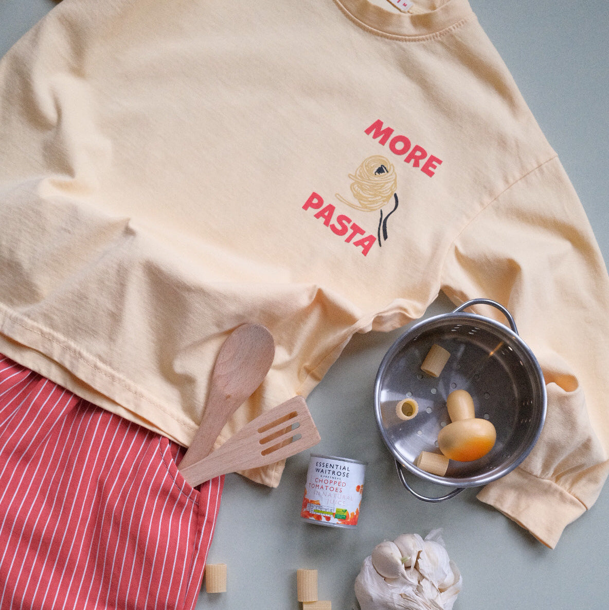 More Pasta Long Sleeve T Shirt