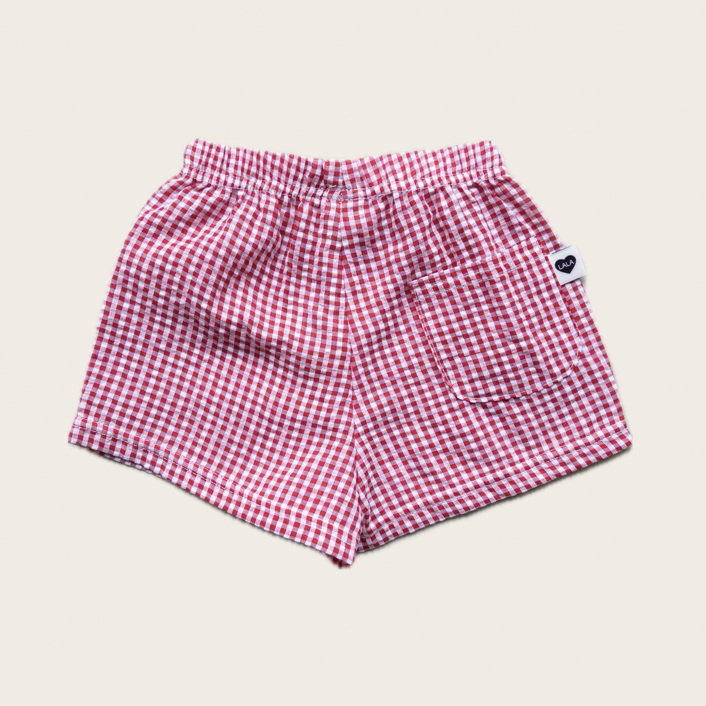 Mini Gingham Shorts