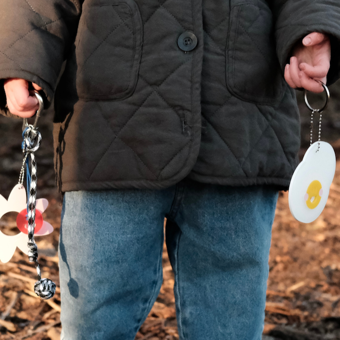 ‘Eddie’ Egg Keyring