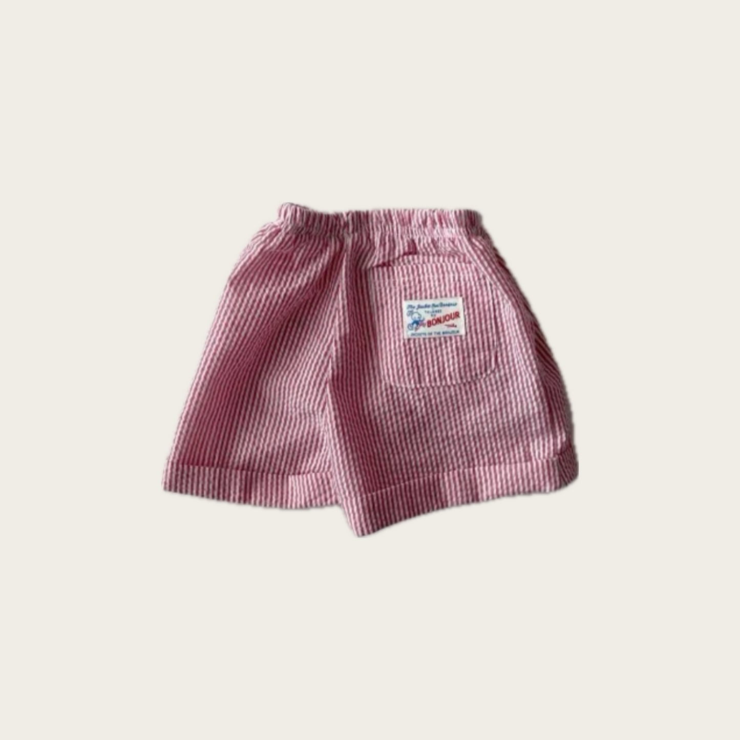 Red Stripe Shorts