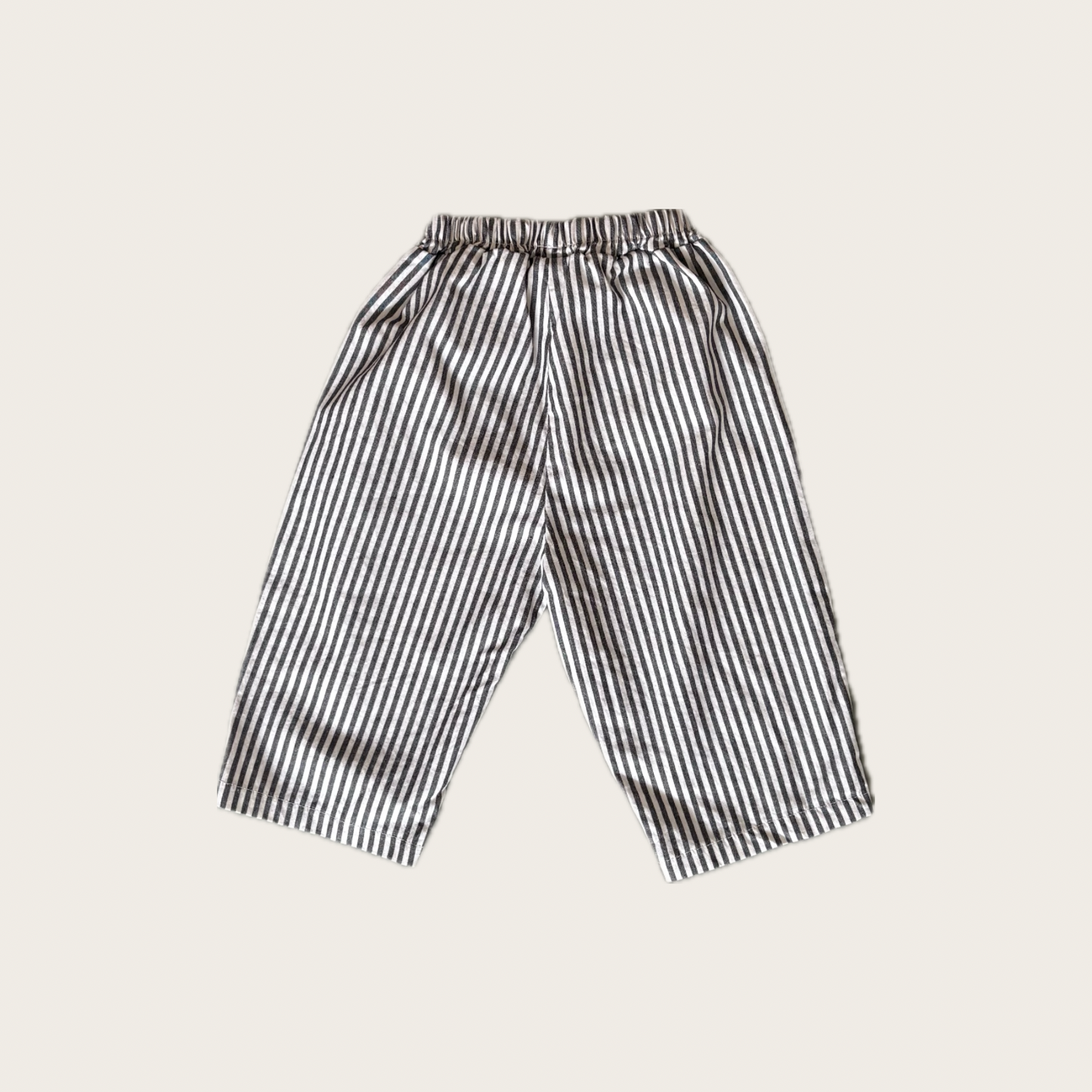 Charcoal Striped Trousers