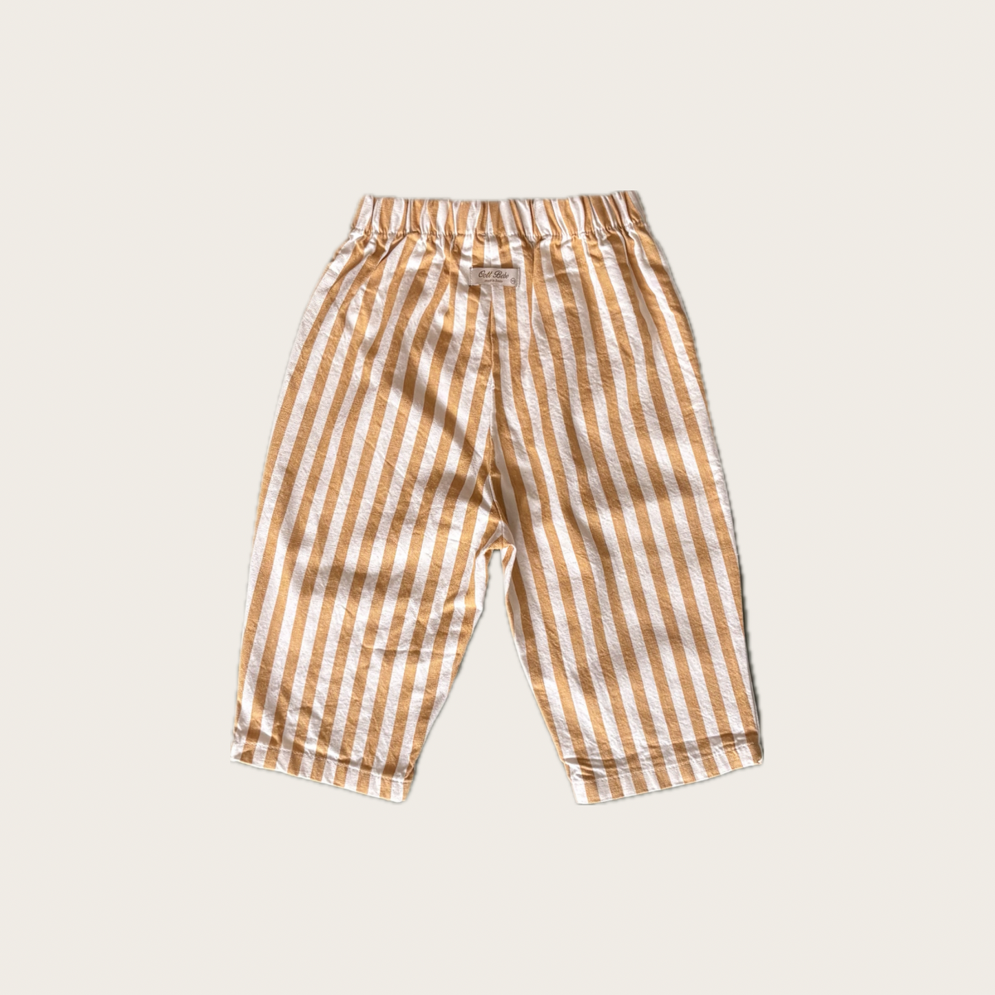 Mustard Striped Trousers
