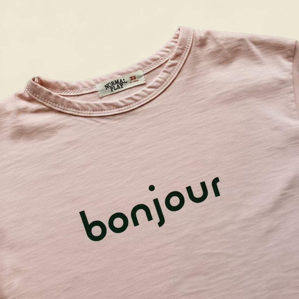 Bonjour Long Sleeve T-Shirt