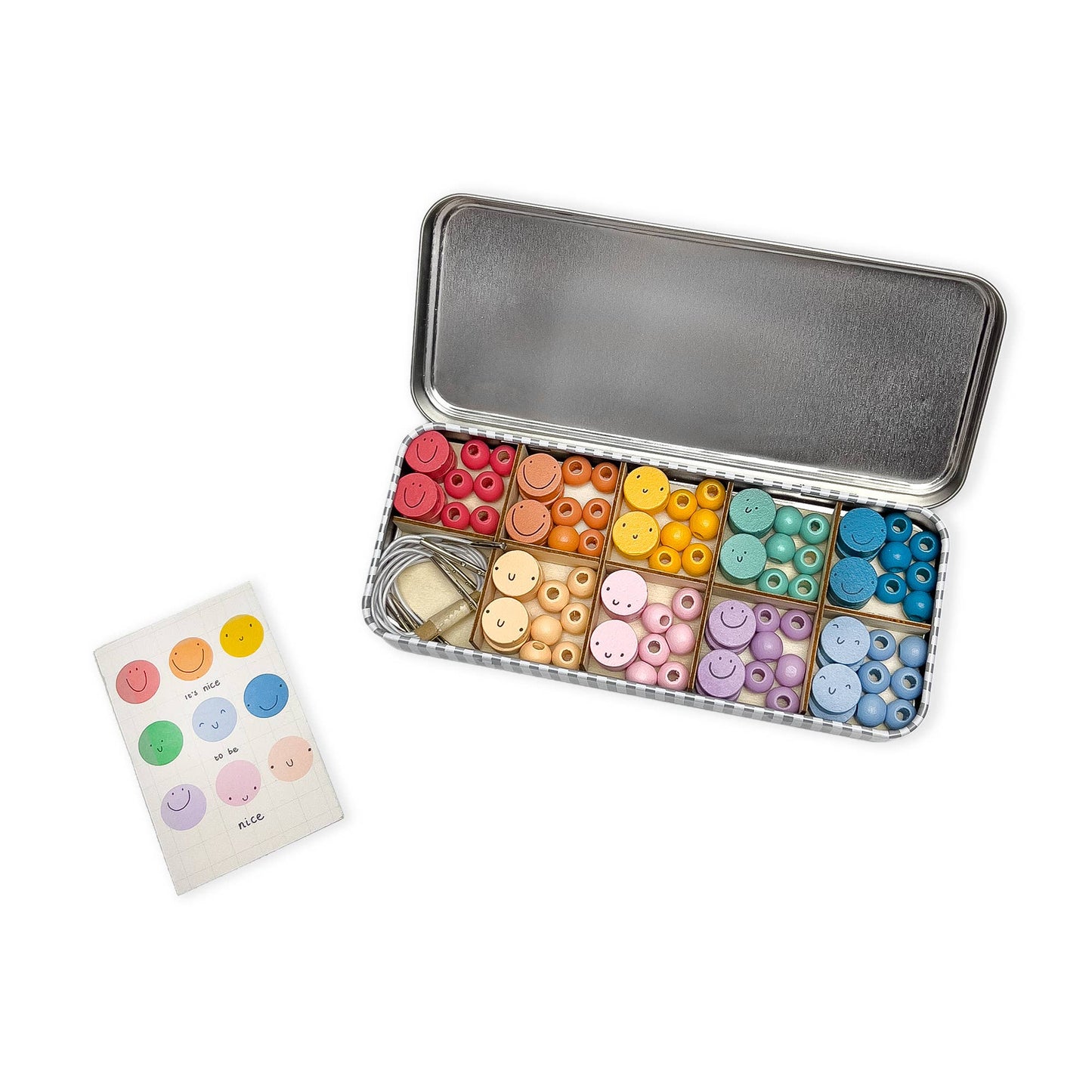 Smiley Bracelet Bead Kit