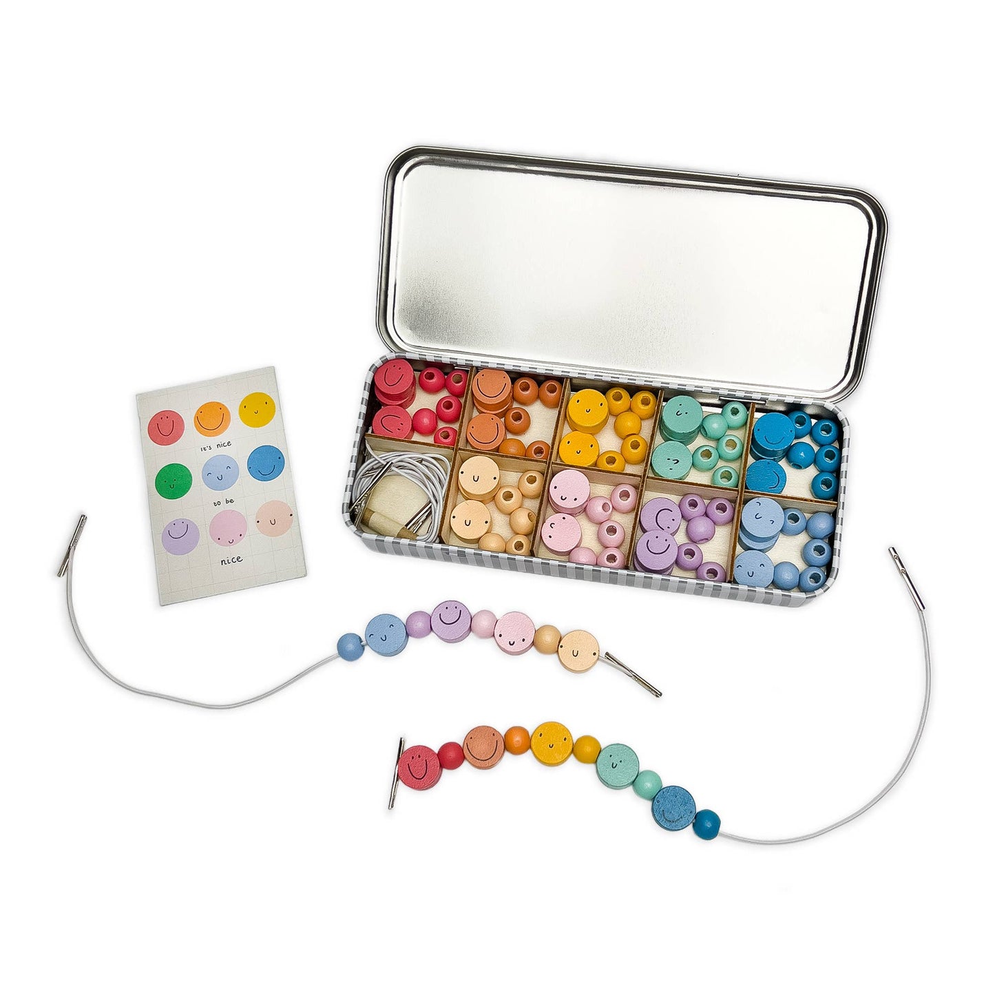 Smiley Bracelet Bead Kit