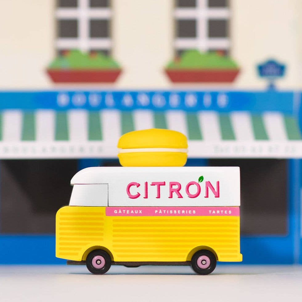 Yellow Macaron Van