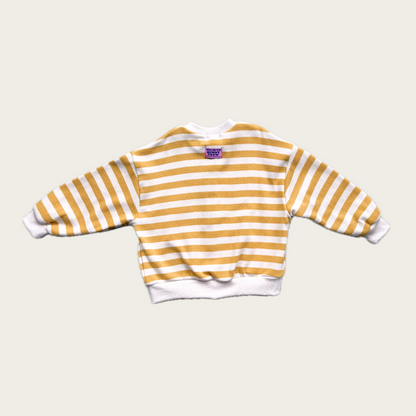 Bold Stripe Sweat Cardigan