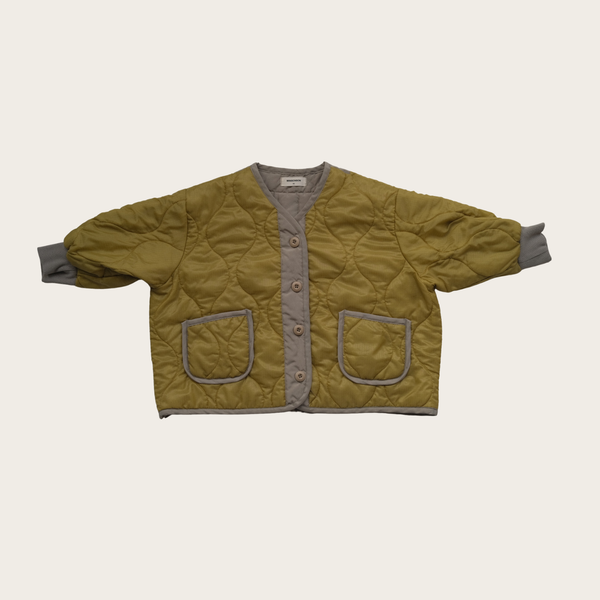 Chartreuse Quilted Jacket