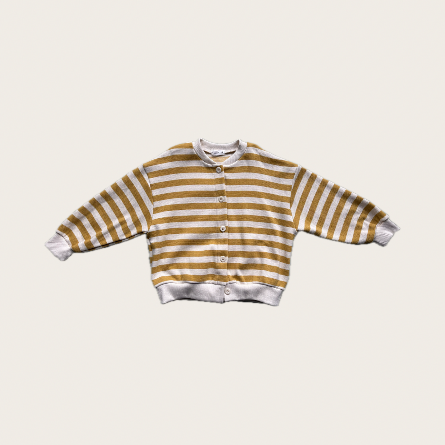 Bold Stripe Sweat Cardigan