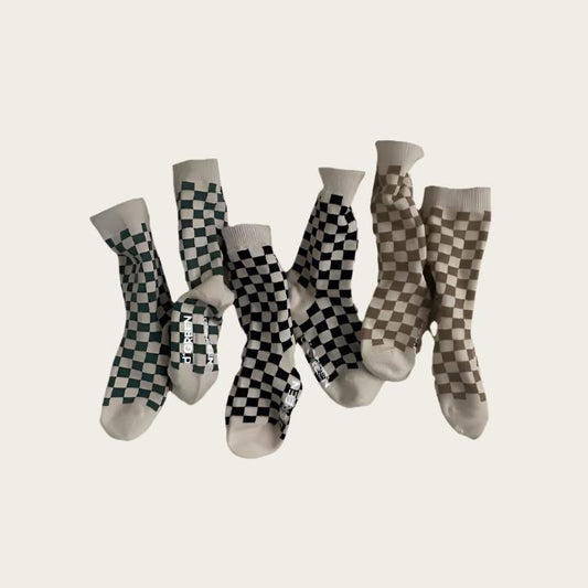 Checkerboard Socks