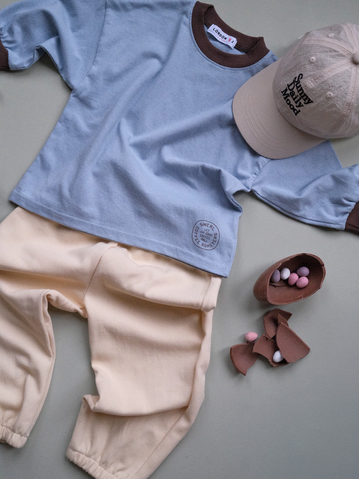 Long Sleeve Coffee Kids T Shirt