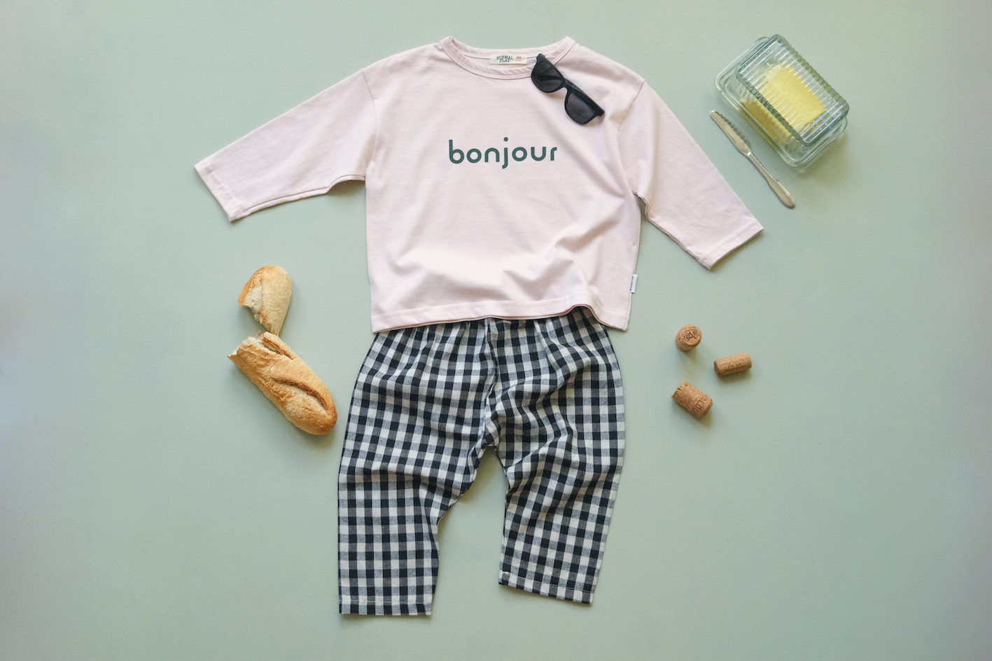 Bonjour Long Sleeve T-Shirt