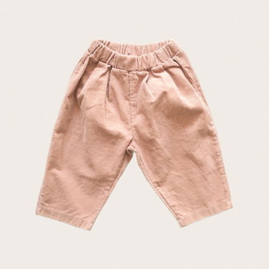 Dusty Pink Cord Pants