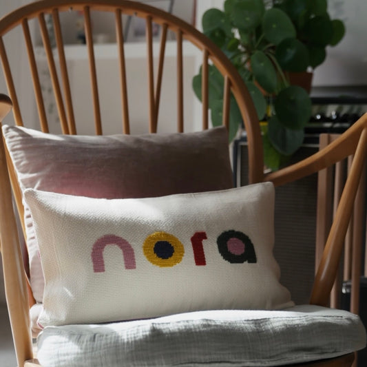 Personalised Needlepoint Cushion