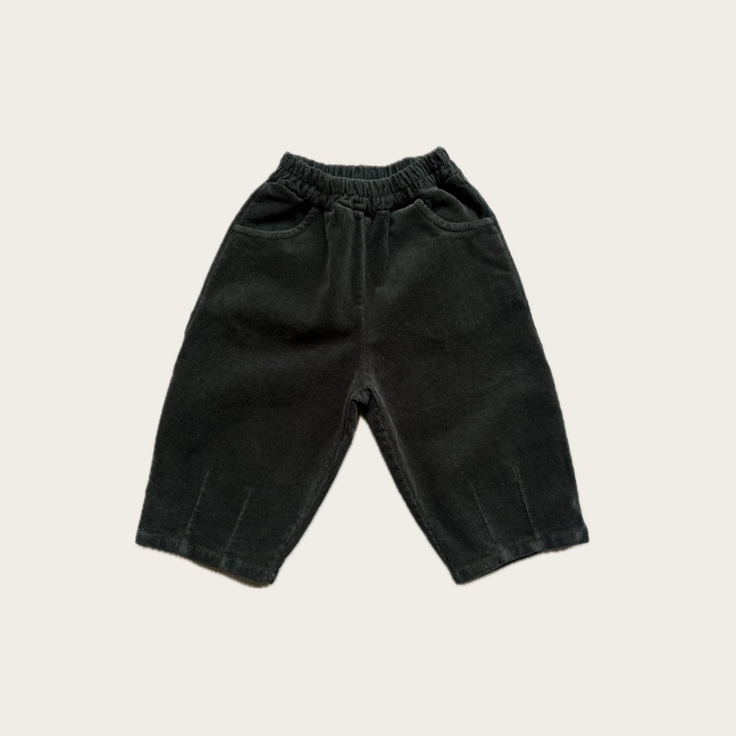 dark forest green corduroy barrel leg trousers – Village concept store