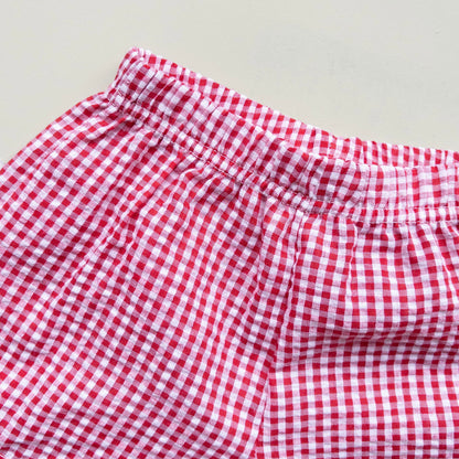 Mini Gingham Shorts