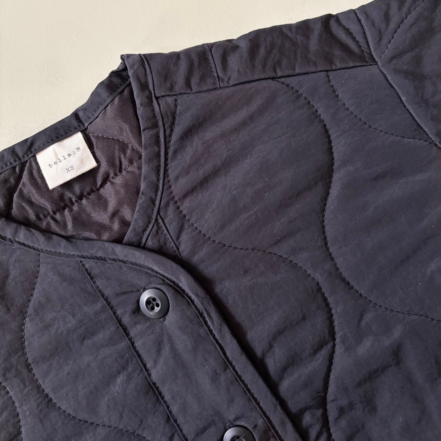 Black Quilted Jacket