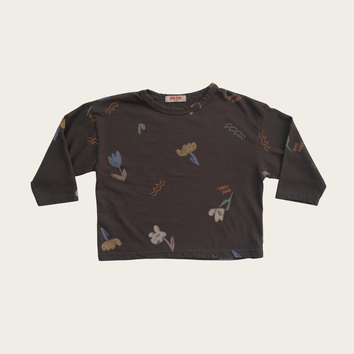 Abstract Flower Long Sleeve T-Shirt