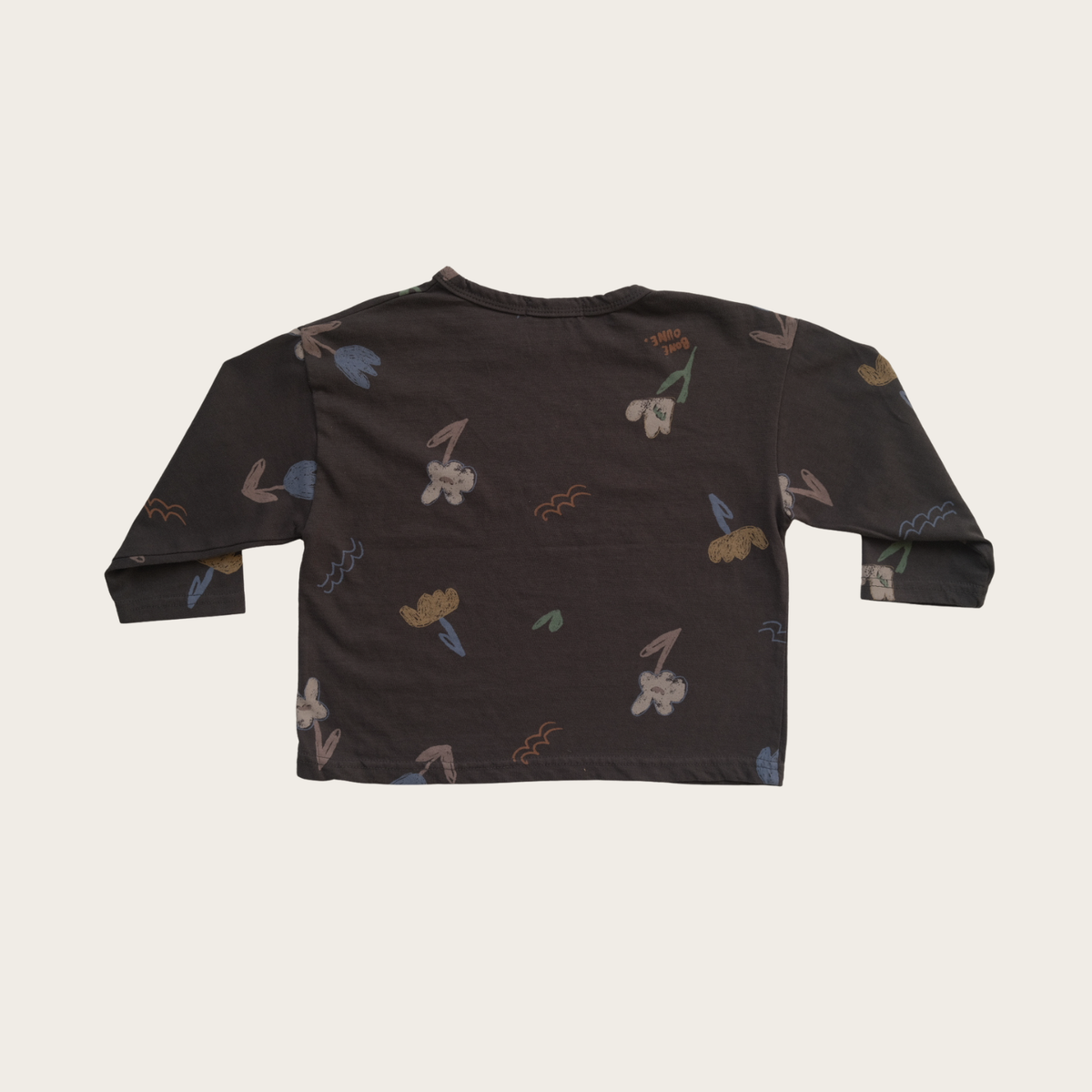 Abstract Flower Long Sleeve T-Shirt