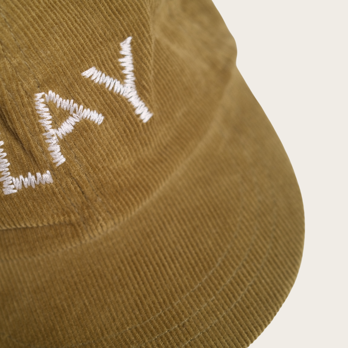 PLAY Olive Corduroy Cap