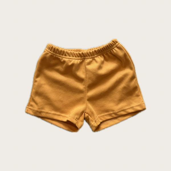 Mustard Yellow, Kids, Jersey Shorts - Village Concept Store
