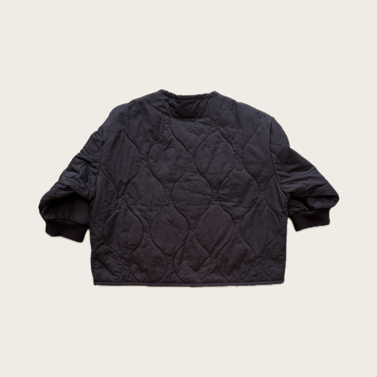 Black Quilted Jacket