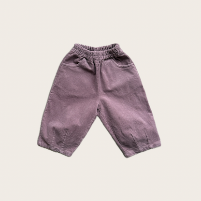 lilac corduroy barrel leg trousers – Village concept store