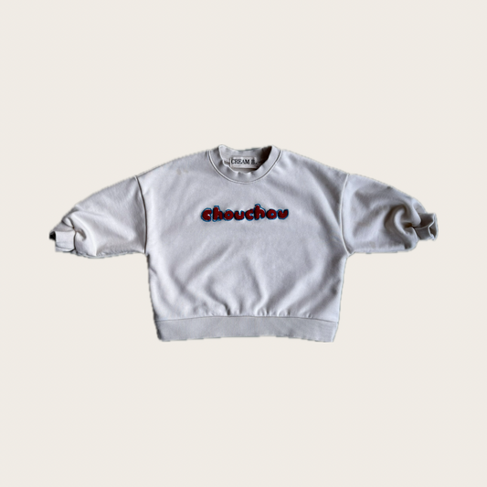 Chouchou kids slogan sweatshirt - Village Concept Store