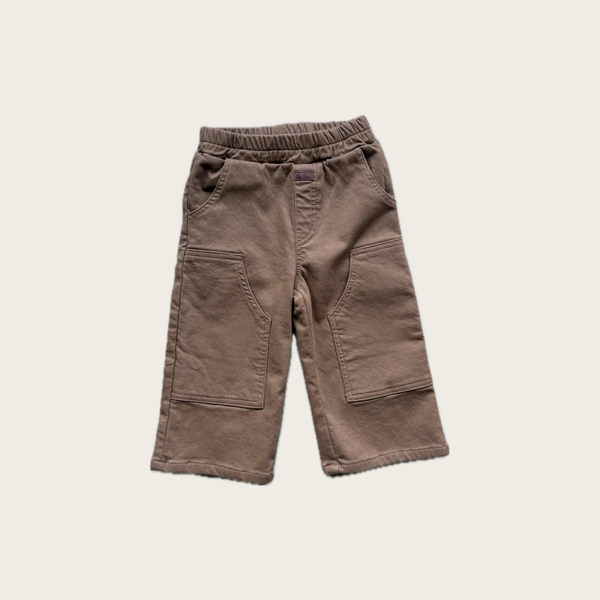 brown children's chore pants - Village Concept Store
