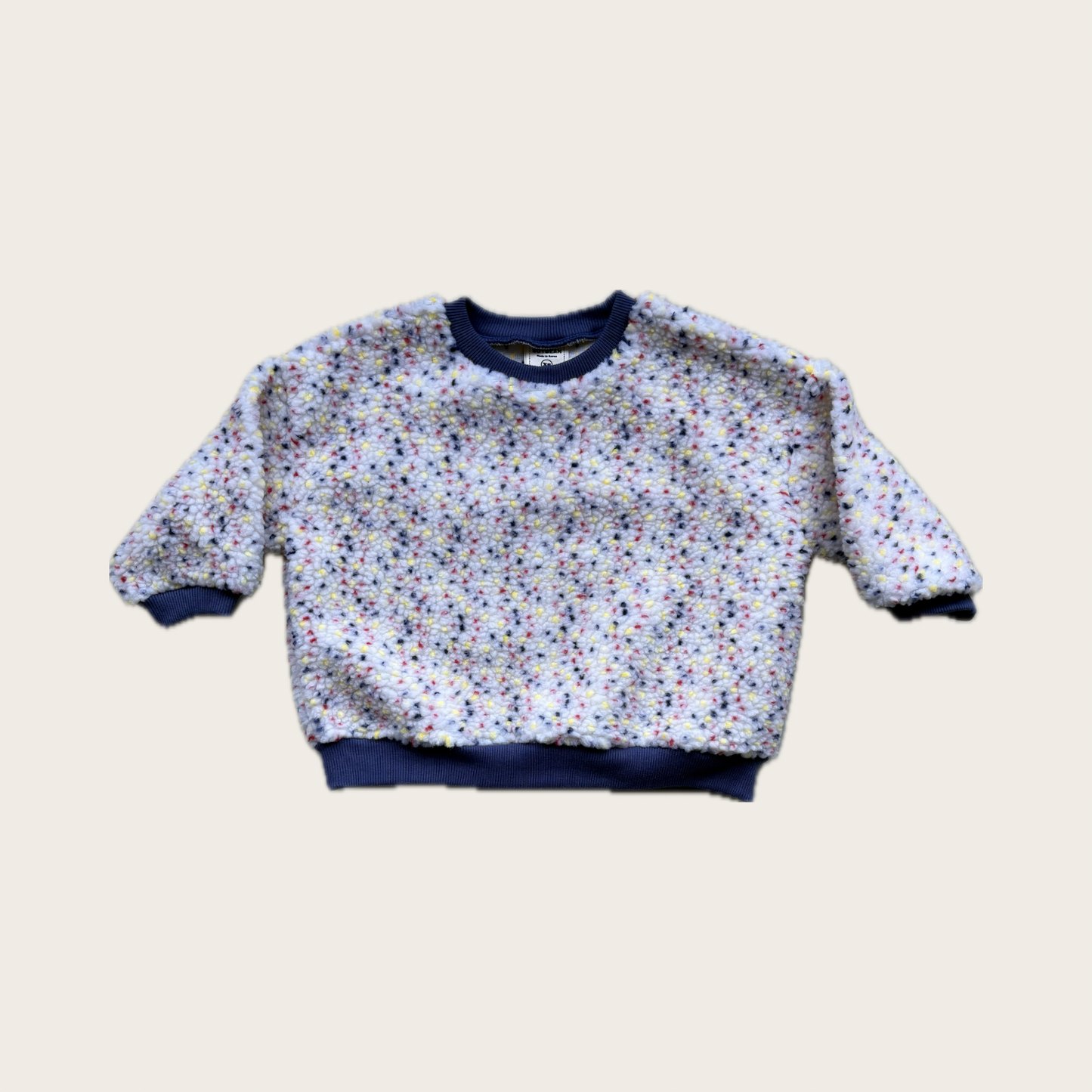 children's fleece top confetti pattern - Village Concept Store