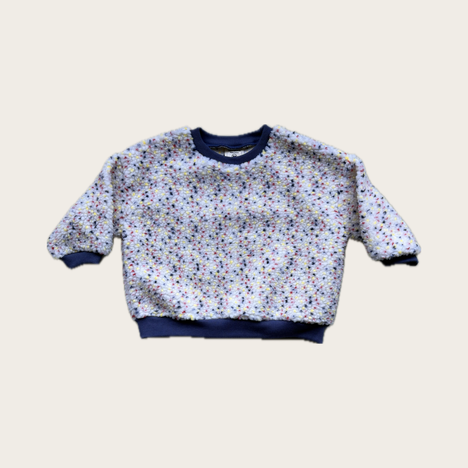 children's fleece top confetti pattern - Village Concept Store