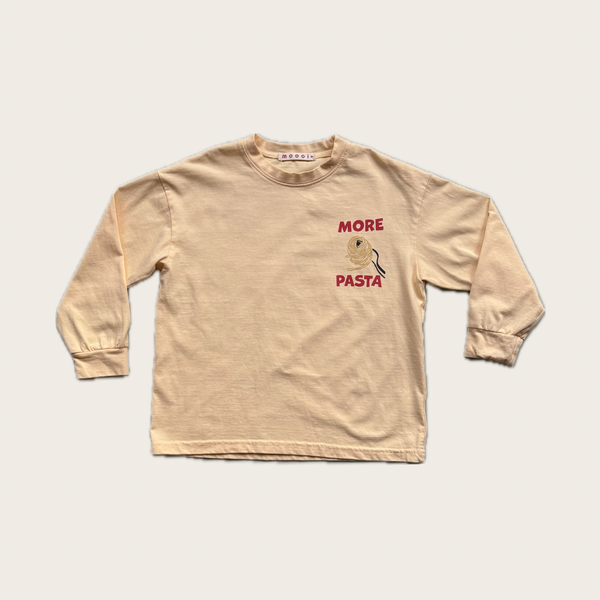 More Pasta Long Sleeve Kids T Shirt