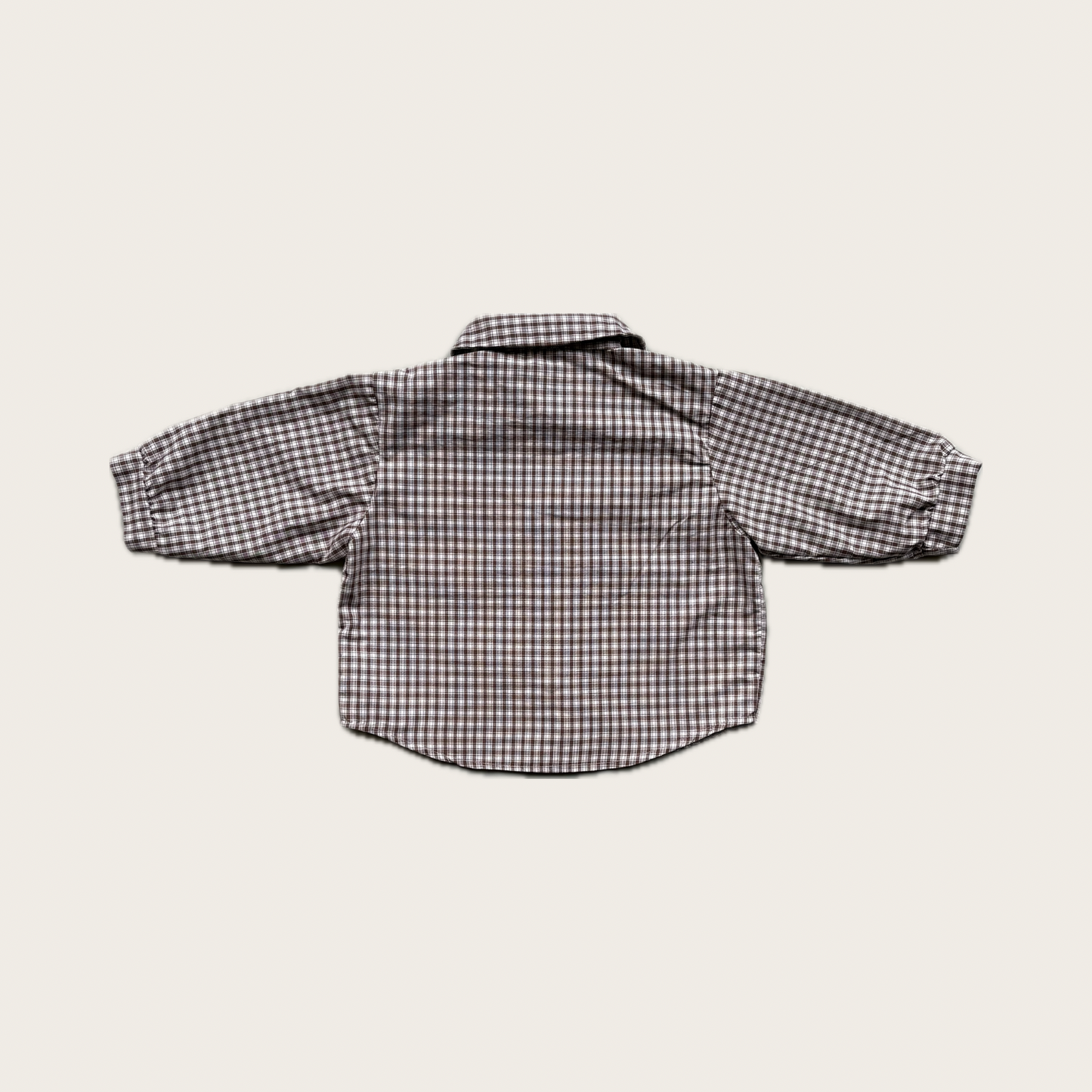 Brown Check Shirt