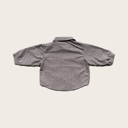 Brown Check Shirt