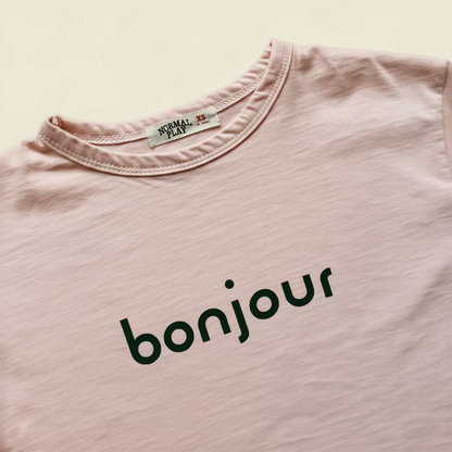 Bonjour Long Sleeve T-Shirt