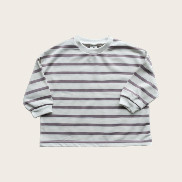 Lilac Stripe Top