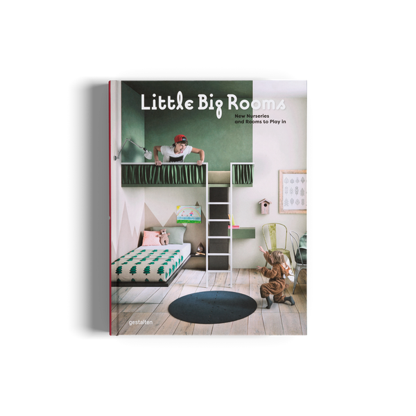 Little Big Rooms children’s book front cover in full colour