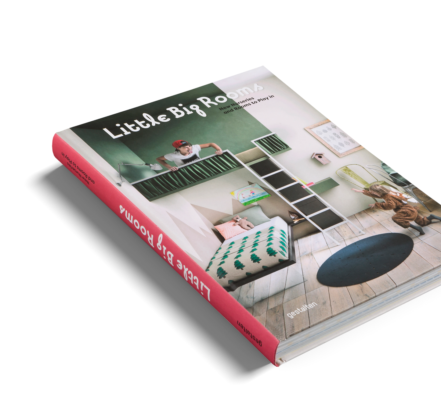 Little Big Rooms children’s book front cover in full colour