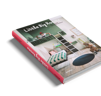 Little Big Rooms children’s book front cover in full colour