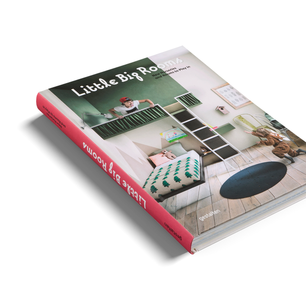 Little Big Rooms children’s book front cover in full colour