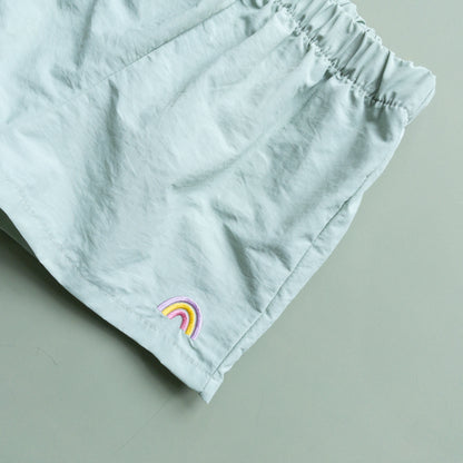 Mint Rainbow Shorts
