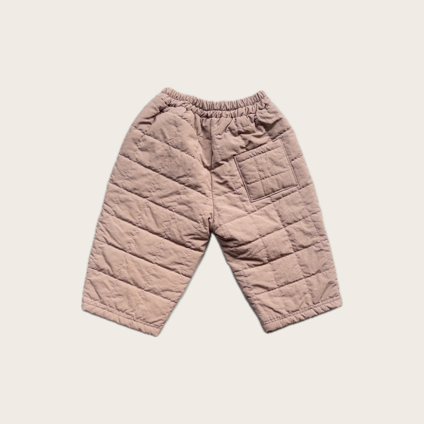 Quilted Mushroom Trousers