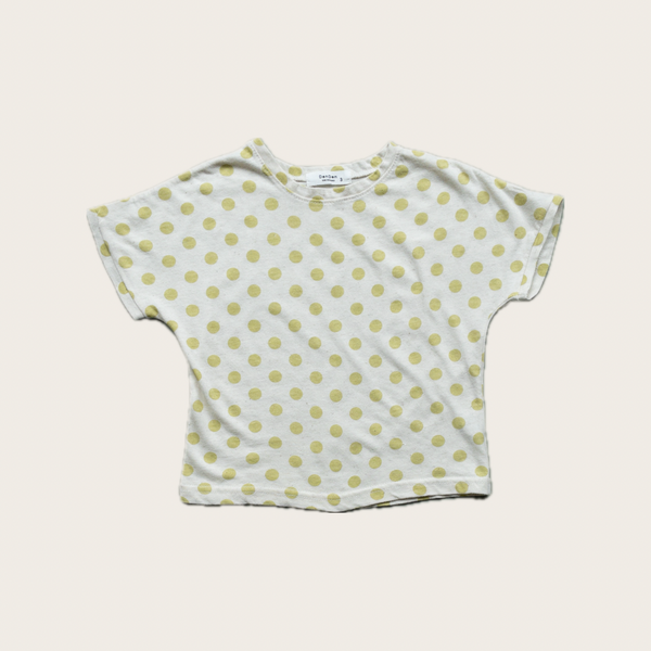 Green Polka Dot T-shirt