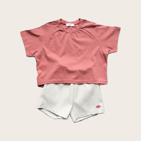 Dusty Red Raglan T-shirt