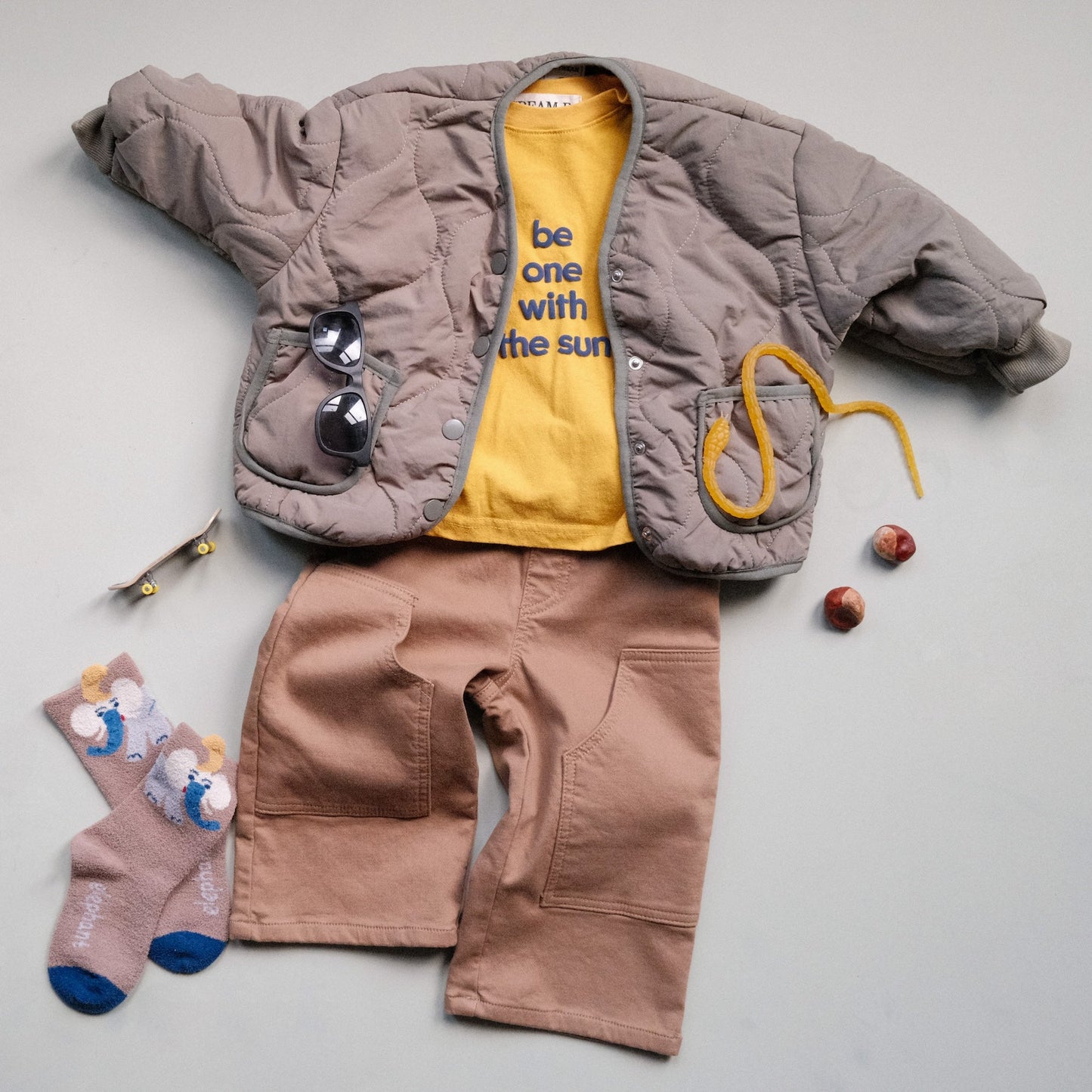 Workwear Chore Pants in Camel