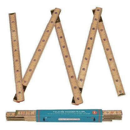 Folding Wooden Ruler - Spirit of Adventure