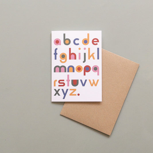 ABC Greetings Card